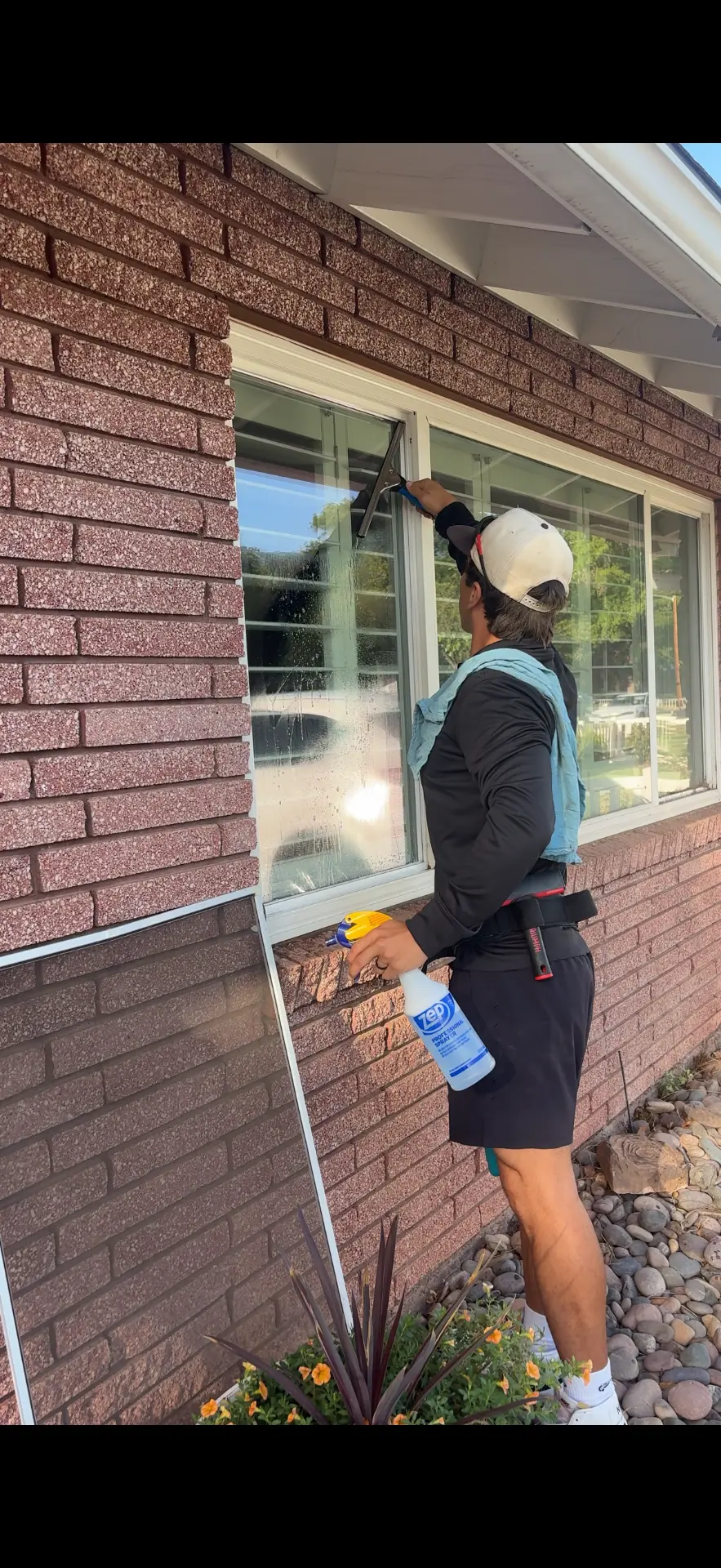 Screen wash & reinstall — after cleaning